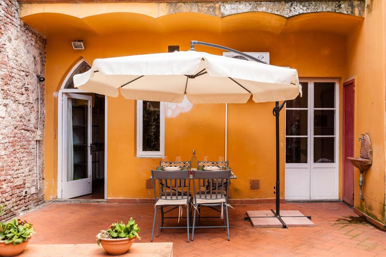 Hostly - Garden House Near The Tower - Historical House With Private Garden Apartment Pisa Ngoại thất bức ảnh